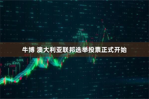牛博 澳大利亚联邦选举投票正式开始